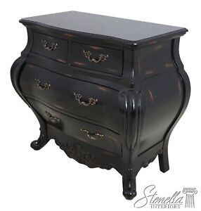 F63036ec Italian Style Black Marble Top Commode W Chest
