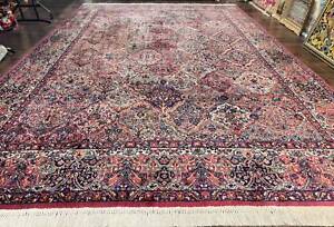 Karastan Rug 10x14 Multicolor Panel Kirman 700 717 Discontinued Karastan Carpet