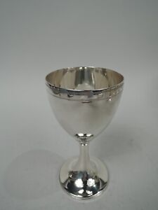Hester Bateman Goblet Antique Georgian Neoclassical English Sterling Silver 1785
