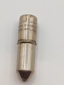 Antique 1920s Sharp Dohme Menthol Cone Inhaler