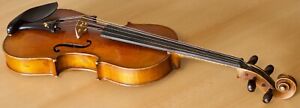 Old Violin 4 4 Geige Viola Cello Fiddle Label Gajetanus Sgarabotto Nr 1364