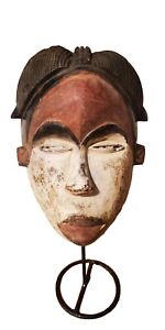 Primitive African Tribal Ogoni Mask Nigeria Ade 9