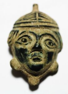 Zurqieh As22269 Ancient Roman Bronze Oil Lamp Lid 100 300 A D