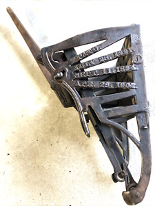 Rare Antique White Mop Wringer Co N Y Usa Patent Dates 1891 1894 1902