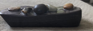 Chinese Scroll Weight Brush Rest Hardstone Stones