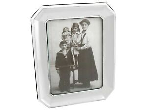 Antique George V Sterling Silver Photograph Frame 1911