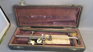 Antique G Coradi Zurich Switzerland Planimeter Complete With Case