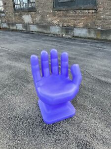 Light Purple Right Hand Shaped Chair 32 Adult 70s Retro Icarly New