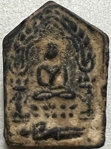 Phra Khunpan Praykuman Lp Tim Charm Rare Old Thai Buddha Amulet Pendant Magic 83