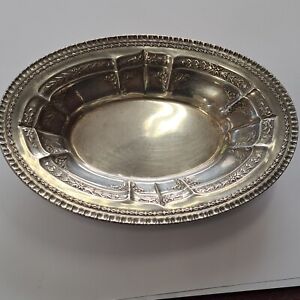 Antique French La Salle Sterling Silver Tray 1377 1128