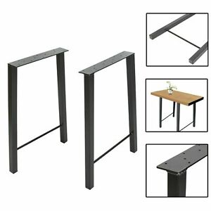 28 Metal Table Legs Trapezoid Shape Coffee Table Legs Heavy Duty Desk Legs