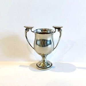 Not Engraved Vintage Antique Silver Miniature Trophy Trophies Loving Cup 3 