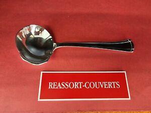 Ladle Cream Lotus 8 7 8in Saglier Beautiful Condition Silver Plated