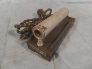Vintage 1925 Master Electric Company Iron Heater For Curling Or Soldering 
