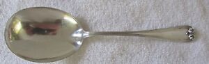 Old New Standish Durgin Sterling Silver Vegetable Serving Spoon