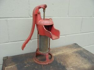 Vintage Columbiana Cast Iron Brass Well Water Hand Pump Off Grid Farm Kitchen 2