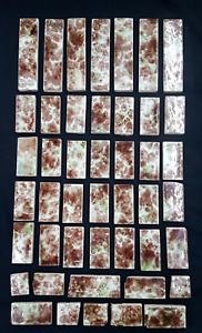 Lot Of 45 Reclaimed Multi Colored 6 3 Ceramic Fireplace Tiles