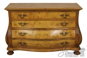 L57659ec Italian Continental Bombe Front Side Commode Chest