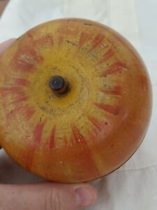 Antique Wooden Apple Good Condition Patent Number Readable About 4 In Tall 
