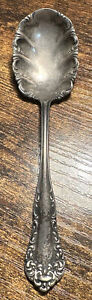 Antique 19th Century 925 1000 Sterling Silver Sugar Spoon Wallace Beautiful 
