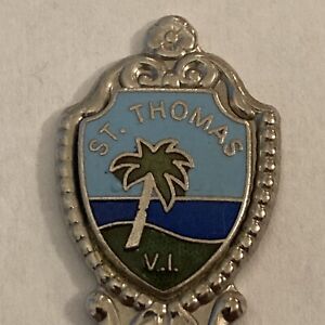 Vintage Souvenir Spoon Us Collectible St Thomas Virgin Islands
