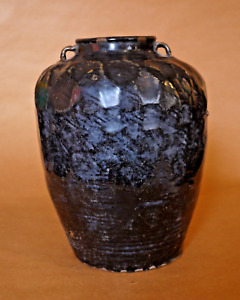 Large Antique Korean Joseon Dynasty Kimchi Crock Jar 17 1 2 High X 13 Diam 
