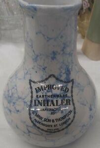 Maw S Improved Inhaler Antique English Ironstone Medical Infuser Replica Euc 