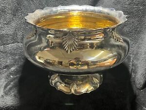 Magnificent Special Order Kirk Sons Stieff Large Punch Bowl 188 Troy Ounces