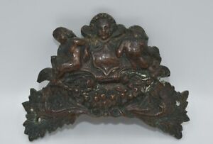 Victorian Bronze Furniture Ormolu Hardware Antique Mount Rococo Angel Gothic