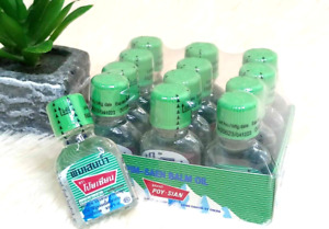  12x 3cc Poy Sian Pim Saen Balm Oil Thai Herbal Inhaler Nasal Congestion