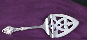 Sterling Silver Appetizer Garnish Serving Spoon By Webster Rl9885 
