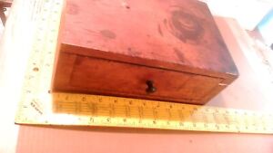 Antique Apothecary Chest Homeopathy Medical Pharmacy Case Box Some Components
