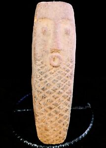 Old Tribal Rare Mambila Stone Figure Cameroon Cwh