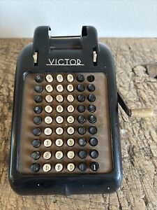 Vintage Victor Adding Machine For Display Repair Or Parts Mid Century Decor
