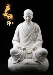 14 Dehua Porcelain Xuyun Zen Master Older Man Buddhist Monk Buddha Statue