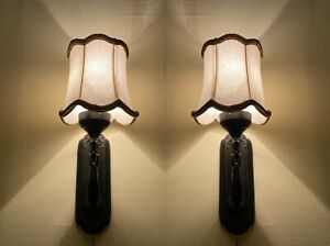 Pair Of Antique Vintage Sconces Brass Small Wall Lamp Wall Chandelier Sconce