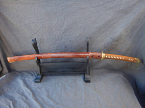 Japanese Military Sword Tachi 67cm Fujiwara Kanefusa Showa Era 1900s