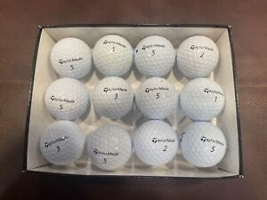 Taylormade Tp5 Golf Balls 1 Dozen White
