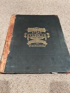 Historical Atlas Fulton County Indiana 1883 Maps Biographies