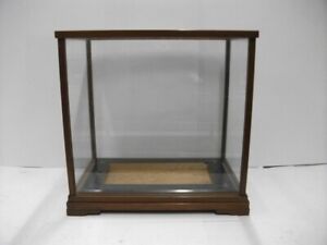 Glass Case Display Cases Of The Wooden Frame Japanese Antique