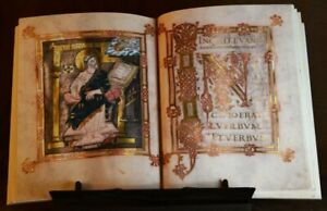 Gospels Of Luke And John 875 Ad Facsimile