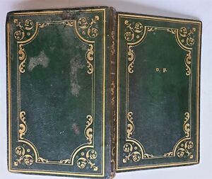 Manuscript Book Religious Catechism In French Antique Fine Morocco Binding