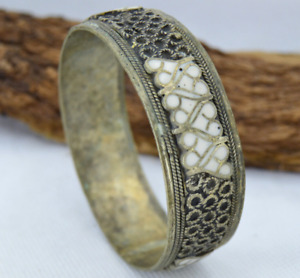 Extremely Ancient Viking Bracelet Antique Bronze Authentic Artifact Rare Type
