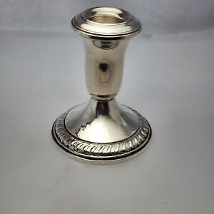 Webster Company Weighted 925 Sterling Silver Candlestick Holder Base