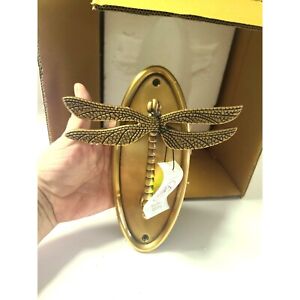 Ballard Designs Retired Antique Brass Dragonfly Door Knocker