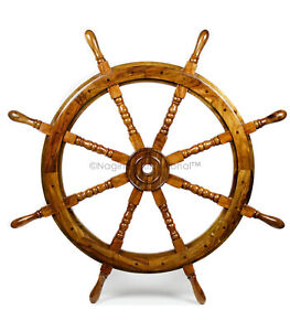 36 Nautical Old Age Style Pirate Ship Wheel Home Wall Decor Beautiful Gift