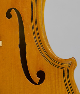 Old Violin 4 4 Geige Viola Cello Fiddle Label Giovan Paolo Maggini Nr 1926