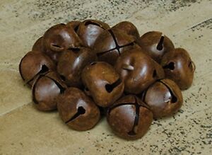 48 Rusty Jingle Bells Primitive Bell 30mm 1 In Christmas Crafts