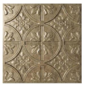 Art3dwallpanels Decorative Drop In Lay In Ceiling Tile 2 X 2 Pvc Antique Gold