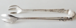 Solid Sterling Silver Tongs 5 3 4 34 Grams Swedish Silversmtih Olle Hvenmark